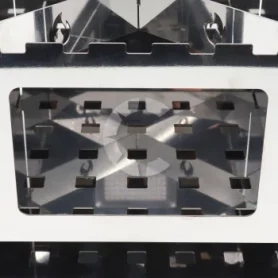 Печь-щепочница, нерж.сталь, 154х154х150 мм, СЛЕДОПЫТ