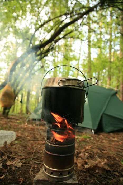 Печка щепочница Век Урал d 108 мм