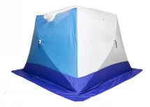 Палатка зимняя КУБ 4 (трехслойная) дышащая