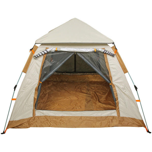 Палатка туристическая Печора-3 зонтичного типа, 240*240*155 см, бежевая