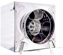 Печь походная Пошехонка средняя с 3D защитным экраном