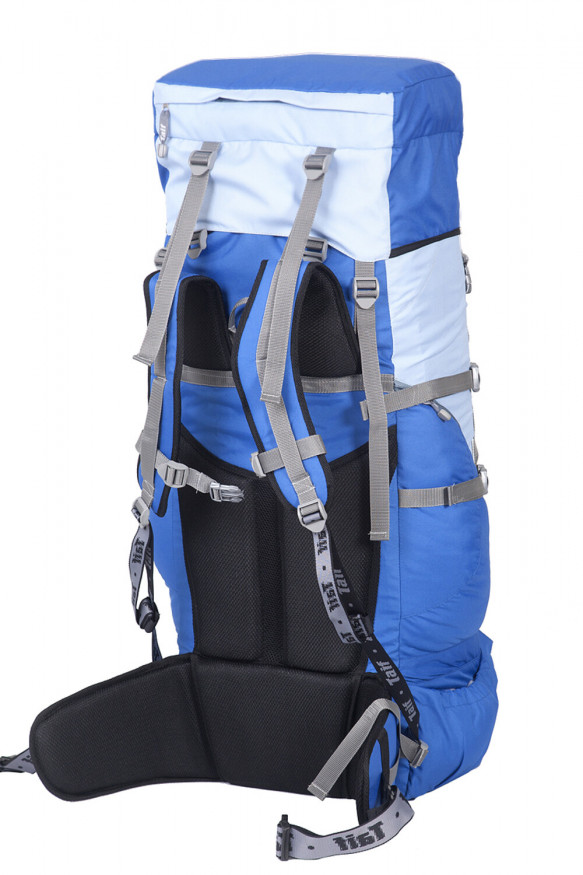 Рюкзак туристический Хальмер 1, с латами, синий-голубой, 100 л, ТАЙФ