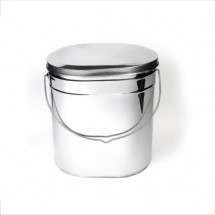 Котелок высокий 6,5 л крышка без ручек Роза Ветров